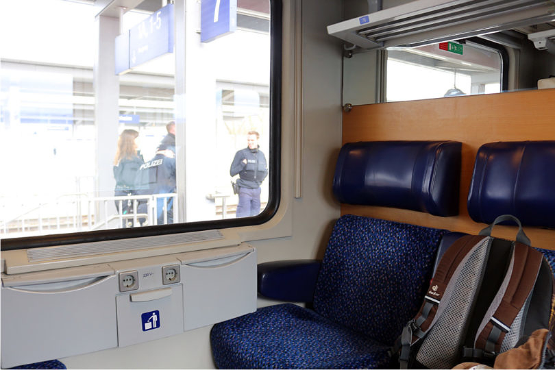 Foto: Abteil im EC nach Verona, 2016